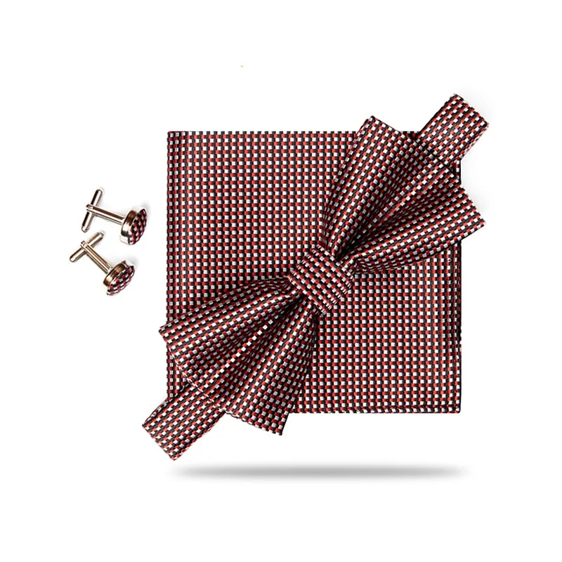 HOOYI новый галстук прибытия 2019 набор галстуков бабочок для мужчин предварительно