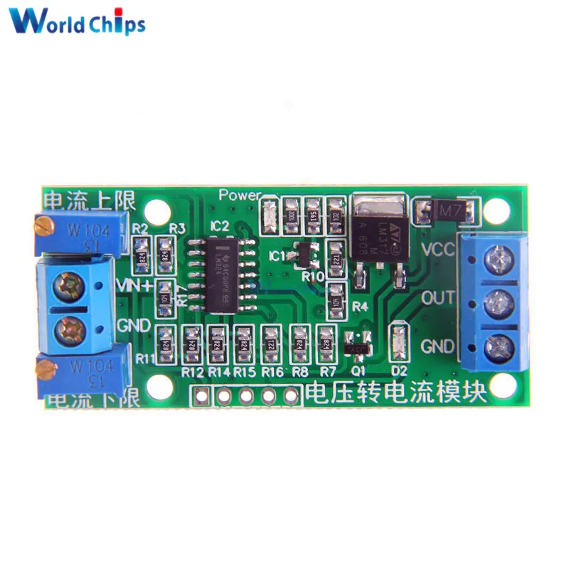 Линейный преобразование напряжения в ток модуль сигнала передатчика 0 5 4 20 мА