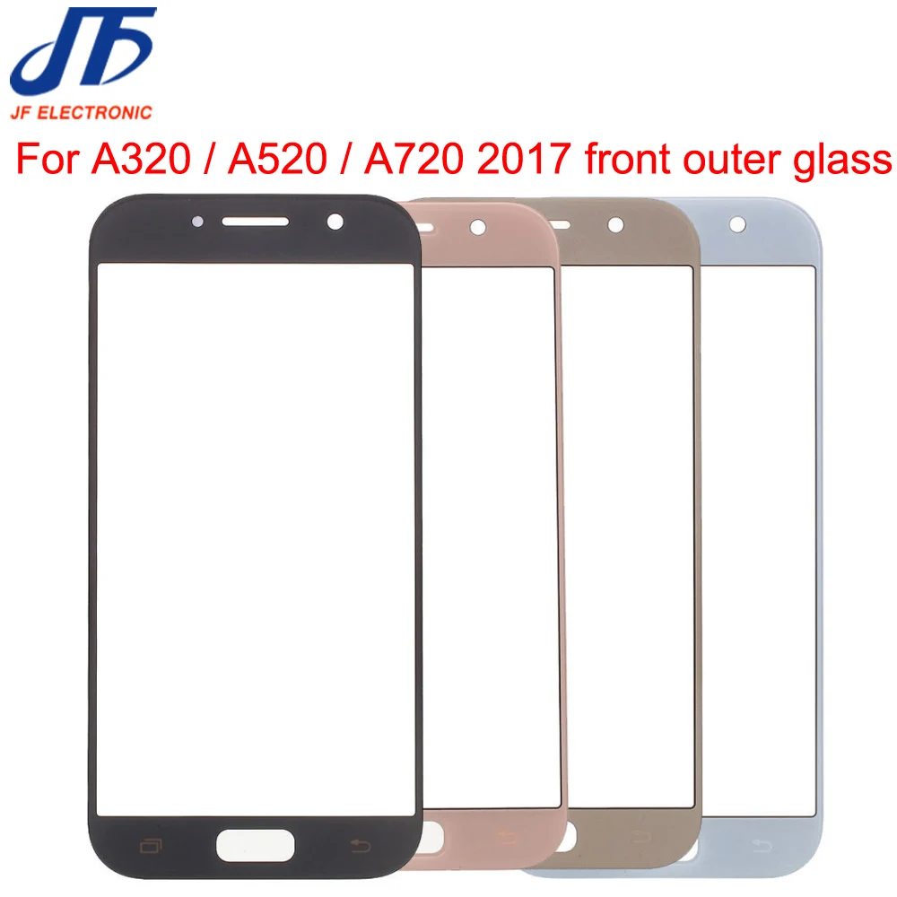 10 шт./лот сменная сенсорная панель для Samsung Galaxy A320 / A520 A720 A3 A5 A7 2017 сенсорный экран
