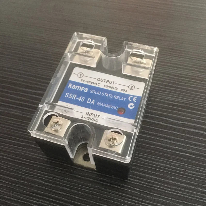SSR 40DA 40A реле постоянного тока в переменный ток Однофазное вход 3 32VDC выход