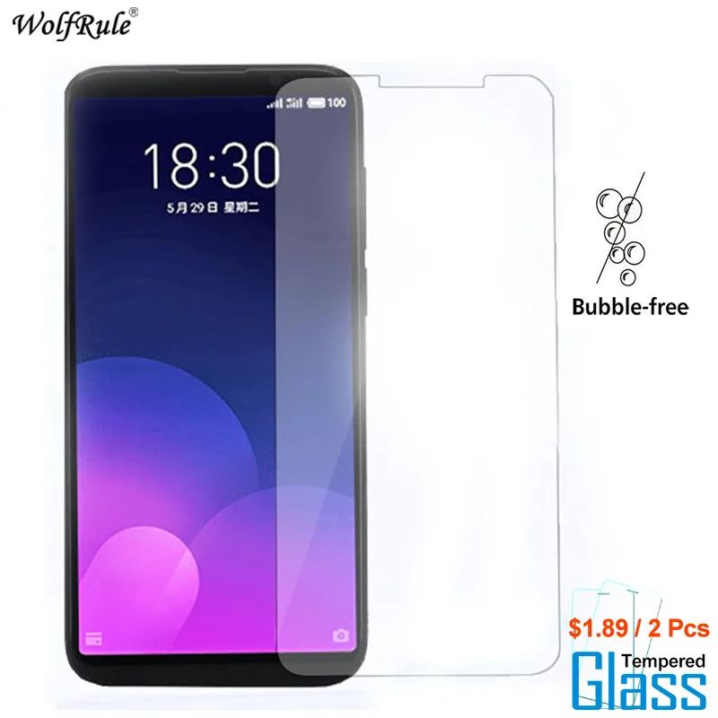 Защитное стекло для Meizu 16 2 шт. закаленное M872H защитная пленка телефона 16X|Защитные