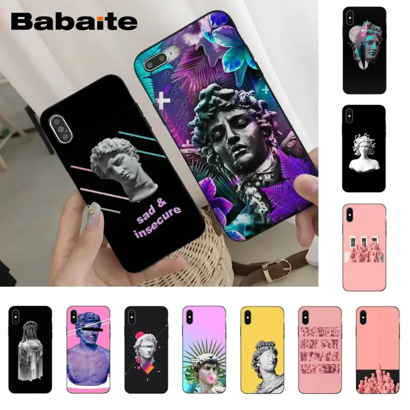Альтернативный чехол Babaite с художественной печатью для iPhone 6S 6plus 7 7plus 8 8Plus X Xs Xr XsMax 5