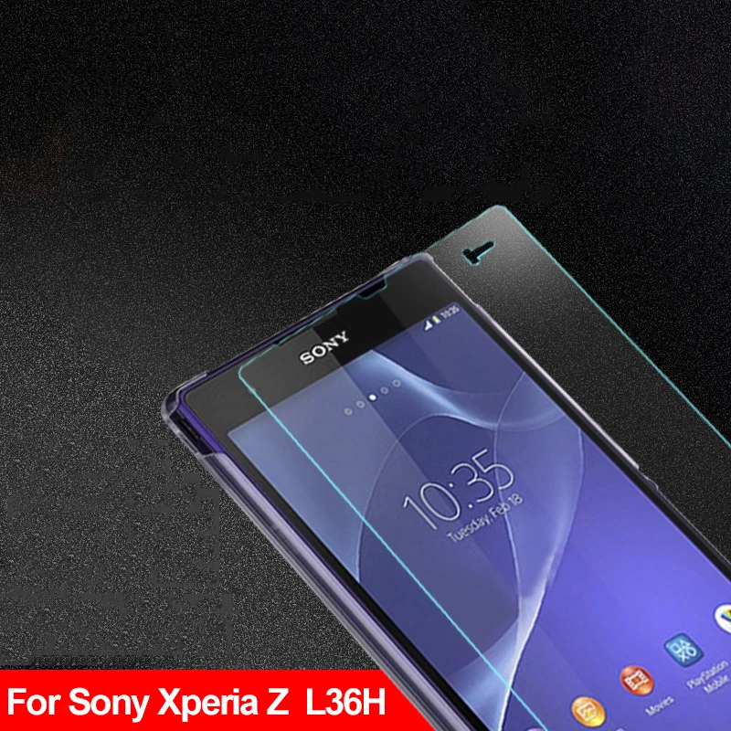 Закаленное стекло для Sony Xperia Z L36H C6603 защита экрана 9H взрывозащищенное Защитное L36i