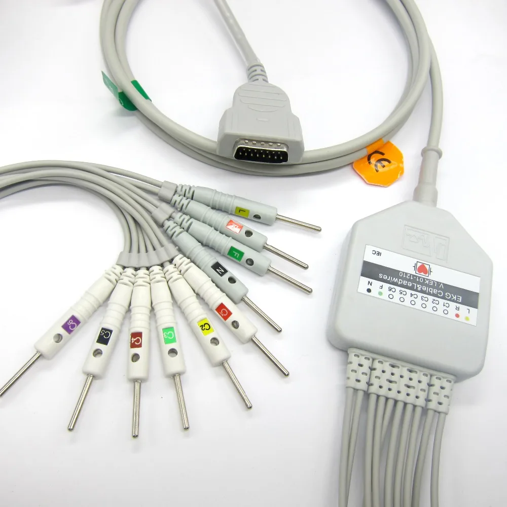 Кабель MARQUETTE ЭКГ 10 выводов кабель ЭКГ|cable ecg|cable leadcable m |