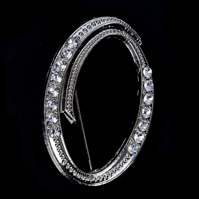 Femme Crystal 26 letters Women Girls Sweater Brooch Scarf Suit Charming Fashion Jewelry Bijoux Broche | Украшения и аксессуары