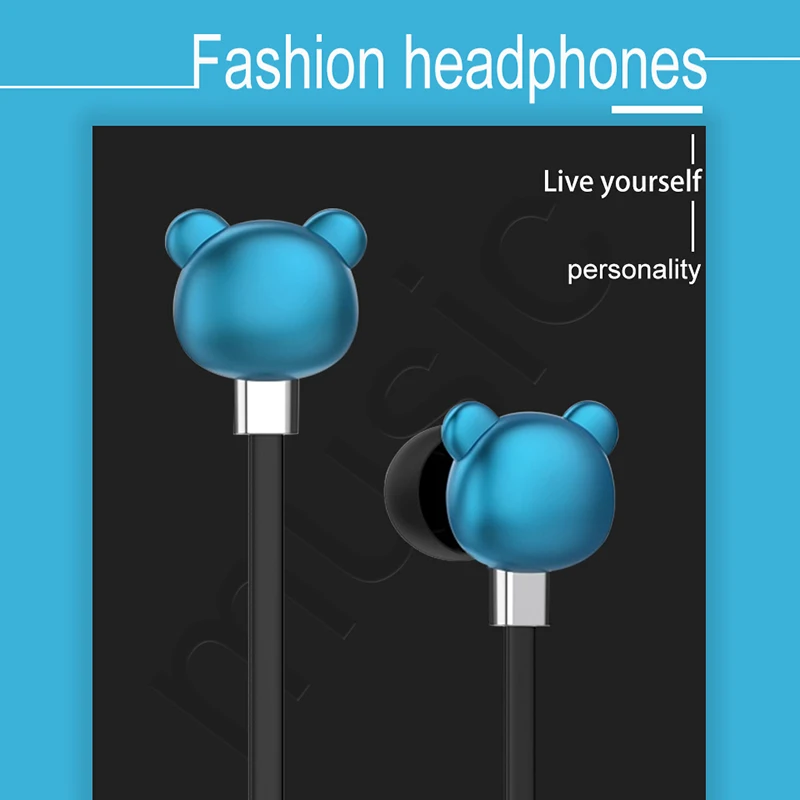 A45 Sport Wired Headphone Super Bass 3.5mm Crack Headphones Colorful Headset Earbud Earphones with Mic for Samsung Xiaomi Huawei |