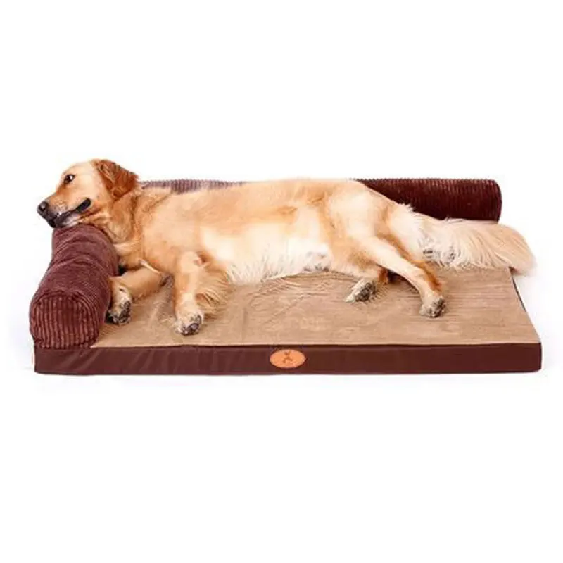 Large Orthopedic Pet Sofa Bed Puppy Memory Foam Mattress Comfortable Couch Mat for Pets with Removable Washable Cover | Дом и сад