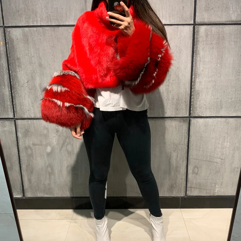 ladies mink fur jacket women real mink fur shawl natural fur coat