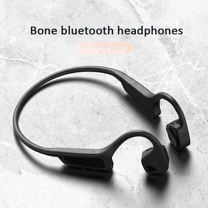 Наушники Bone Bluetooth 5 0 Гарнитура костной проводимости Беспроводные спортивные