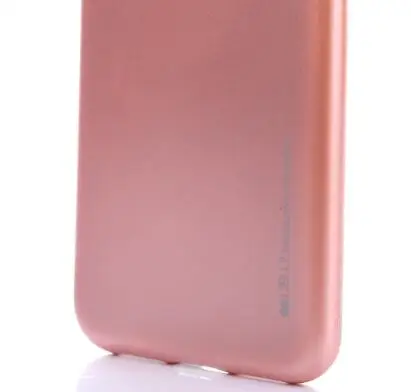 rose gold Mercury Goospery i-Jelly ТПУ чехол На Бампер Тонкий металлик чехол для iPhone 5 5S SE 6 6s 7 8 Plus X XS XR MAX 11 11PRO 11 PRO MAX - Цвет: rose gold