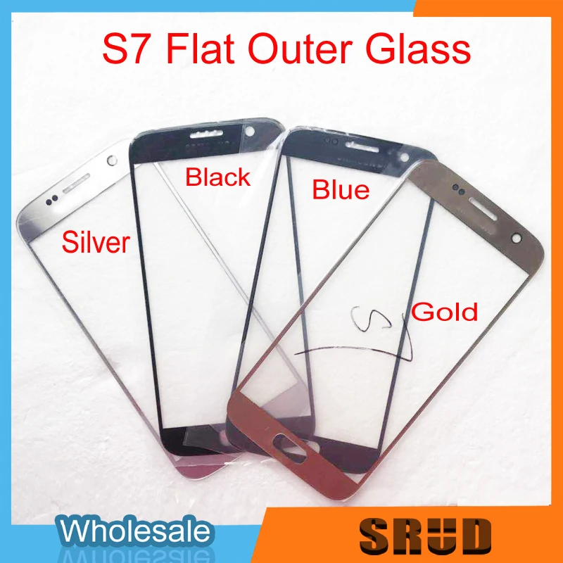 Reemplazo de vidrio exterior de buena calidad para Samsung Galaxy S6, S7, G920, G920f, G930, G930F, 10 Uds.-0