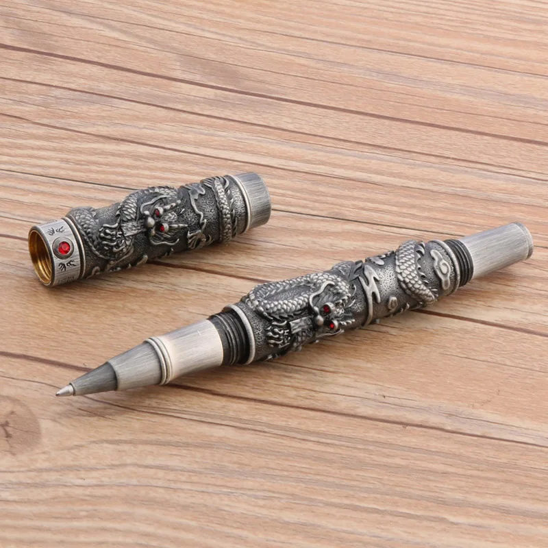 Высококачественная брендовая ручка JINHAO с шариком дракона рельефная коммерция