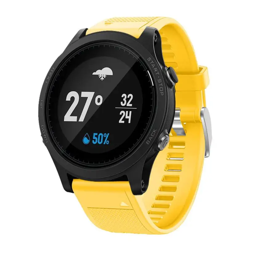 HL 2017 замена из силикагеля мягкий быстросъемный набор ремешок для Garmin Forerunner 935 GPS