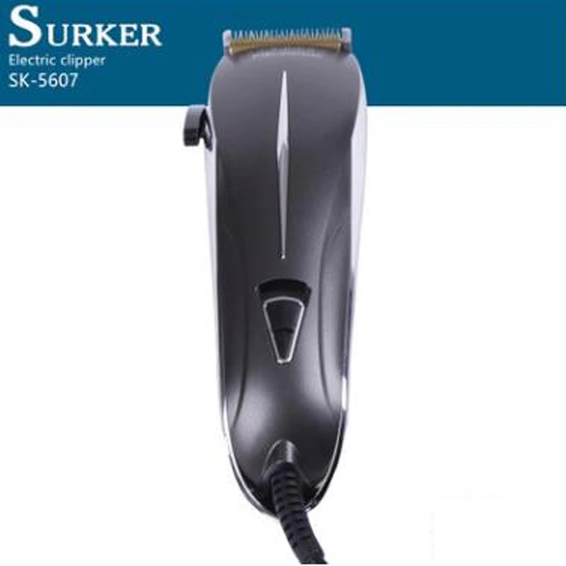 SURKER SK-5607, Электрический проводной триммер для волос, профессиональная семейная домашняя стрижка, машинка для волос, салонная машинка для стрижки волос, EU Plug