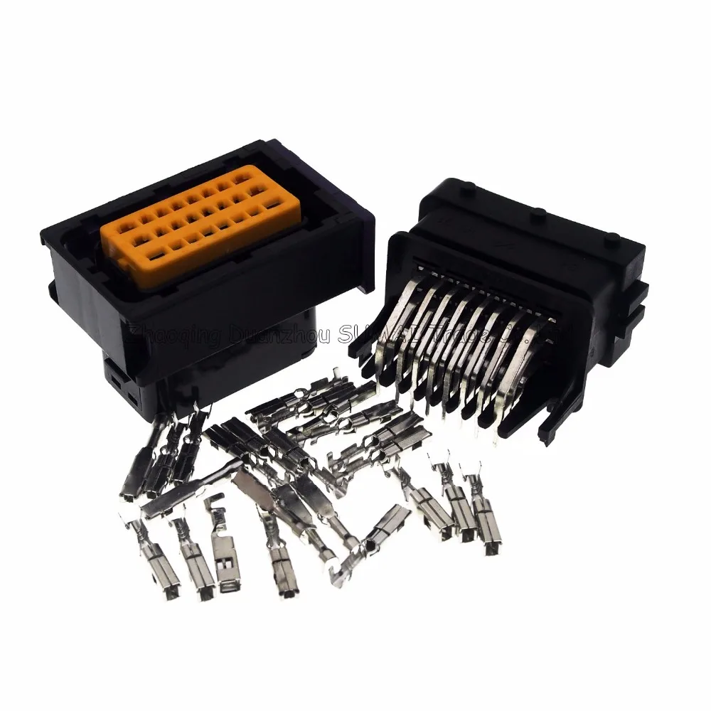 24 Pin/way Мужской и женский автомобильный масляный газовый компьютерный