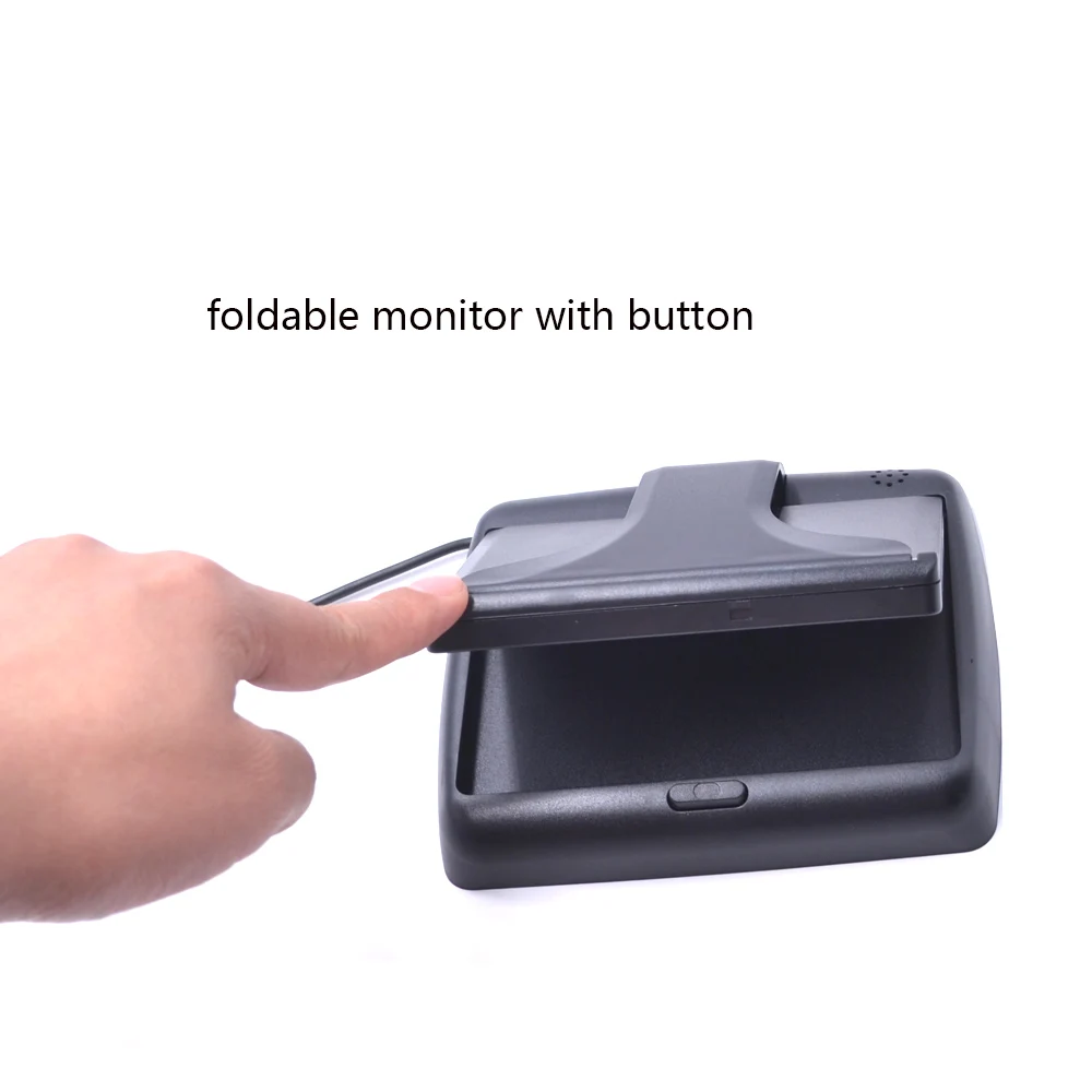 Rear View Camera TFT-LCD 4.3 Inch HD Color Monitor 2 Video Reversing Car Waterproof Rearview Display | Автомобили и мотоциклы
