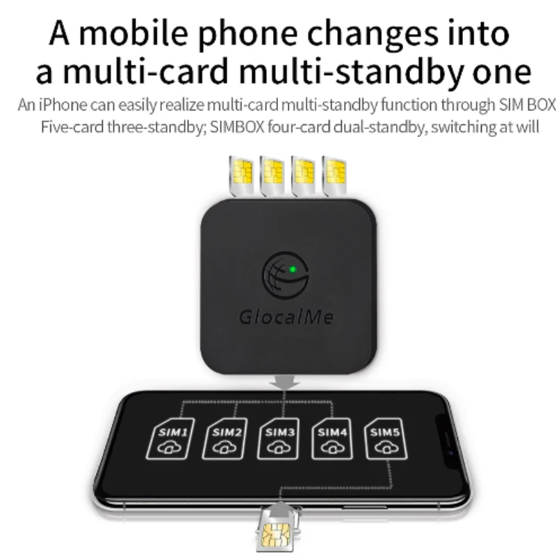 Simbox-Modo de espera Dual para hacer llamadas y SMS, Router multisim 4G sin Roaming para iOS y Android, funciona con WiFi/datos para hacer llamadas y SMS-3