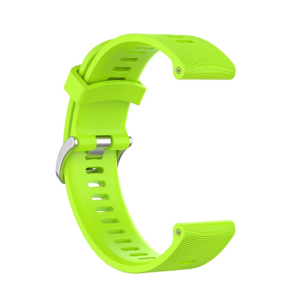 Цветной мягкий сменный силиконовый ремень для Garmin Forerunner 245 смарт-браслет для Garmin Forerunner 245 музыкальные часы