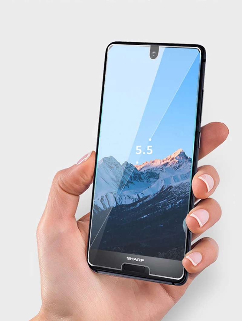 2 шт. закаленное стекло для Sharp Aquos S2 S3 Защита экрана стеклянная пленка зеркальное