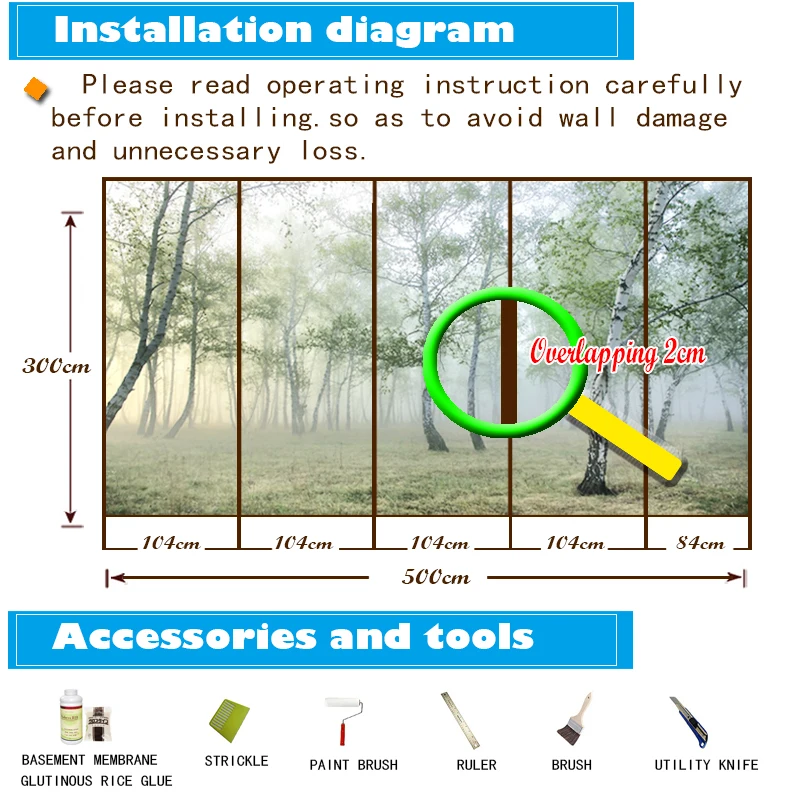 На заказ 3D фото обои домашний декор скандинавский стиль тропические растения