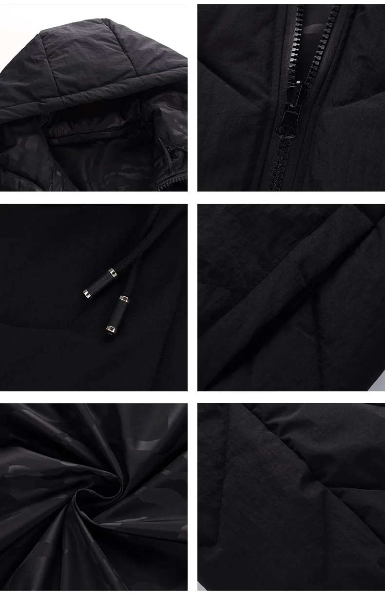 4XL-9XL зимние куртки двухсторонняя одежда больших размеров мужские парки с капюшоном толстые теплые хлопковые зимние пальто Jaqueta Masculina Inverno W12