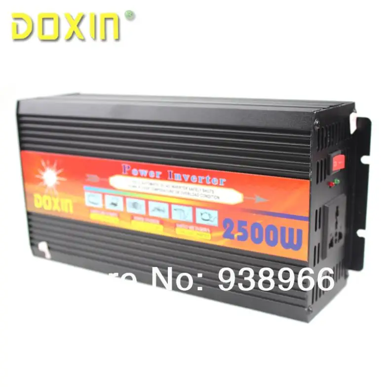 2500W DC 12V к AC 220V автомобильный инвертор Inversor Универсальный ST-N052 | Автомобили и