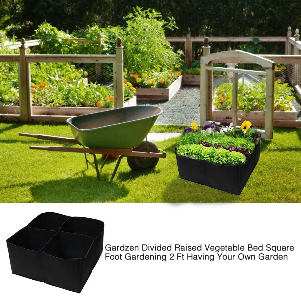 Разделенный растительный мешок для выращивания растений плантатор картофеля