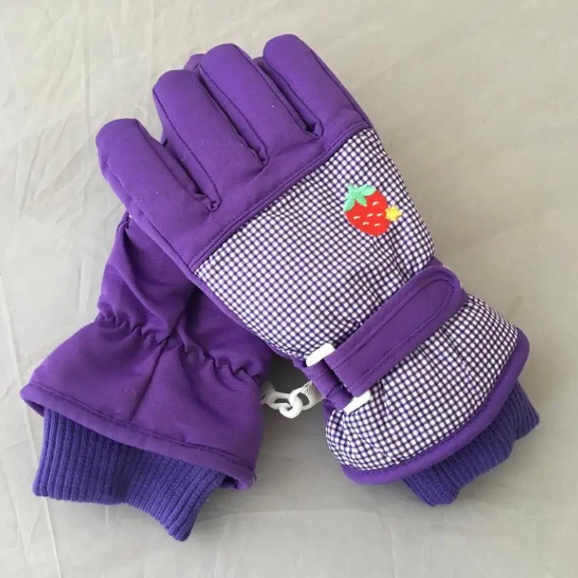 Детские перчатки зимние теплые для маленьких девочек Перчатки мальчиков Лыжный