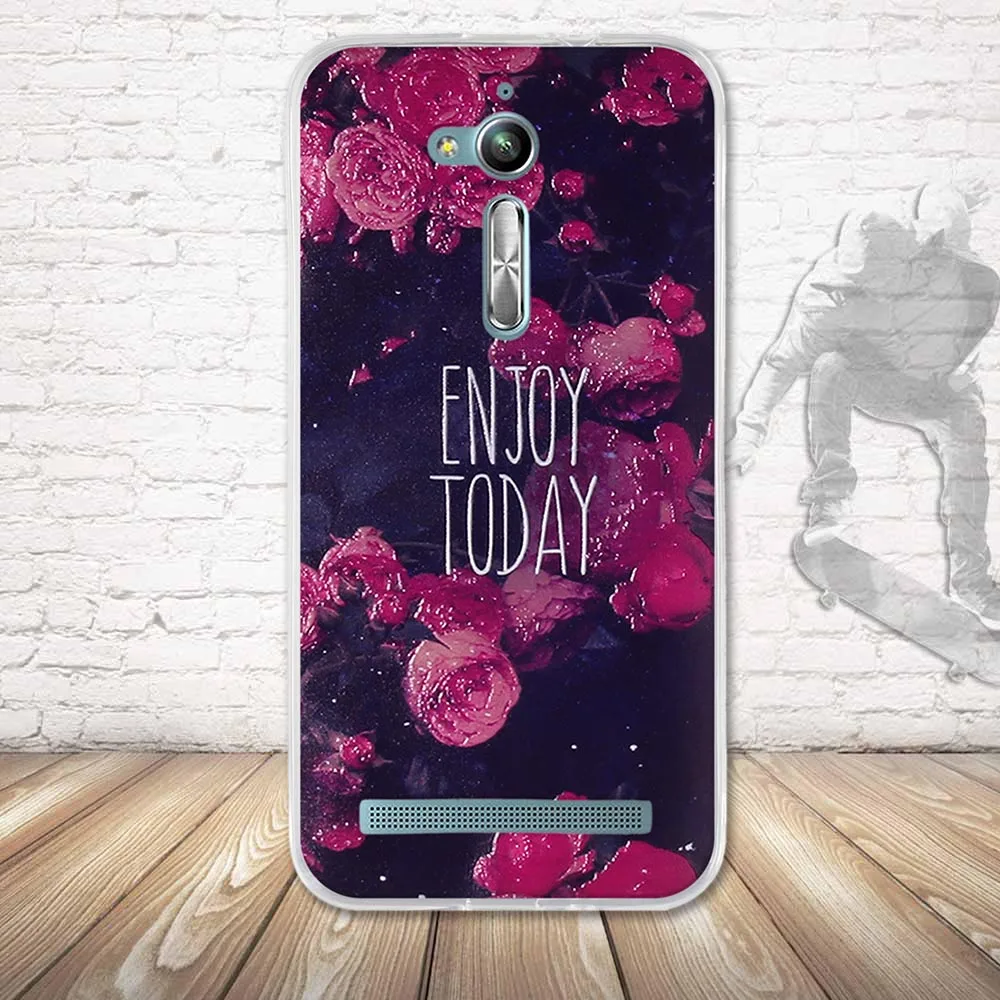 Мягкий силиконовый резиновый чехол для Asus Zenfone Go ZB500KL ZB500KG 5 0 дюймов чехлы из ТПУ