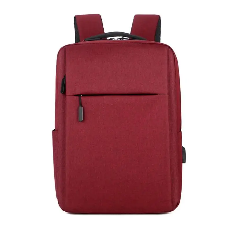 15,6 дюймовый рюкзак для ноутбука, деловая сумка для мужчин и женщин, Большой Вместительный нейлоновый рюкзак, рюкзаки Bolsas Mochila Feminina Sac A основной - Цвет: Type A Red