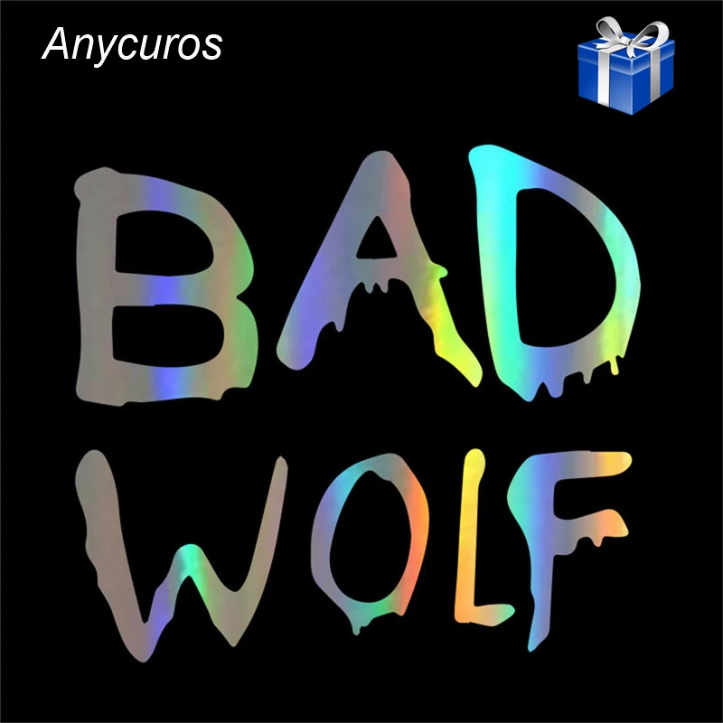 Doctor Who Bad Wolf модные виниловые наклейки креативные кузов Машины окно настенные на