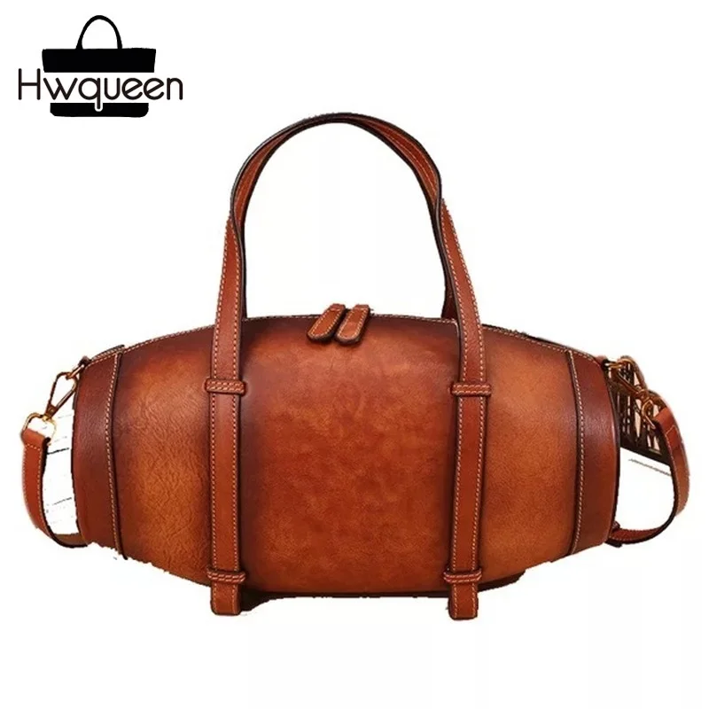 Китайский Винтаж Барабан с поясным ремнем дизайнер из натуральной коровьей кожи