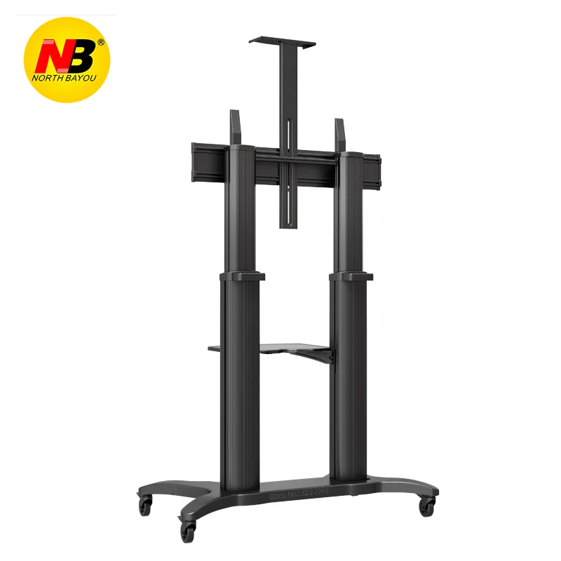 Алюминиевый сплав NB AVF 1800-70-1P ТВ Мобильная тележка Бесплатная доставка 55 &quot-80&quot LED
