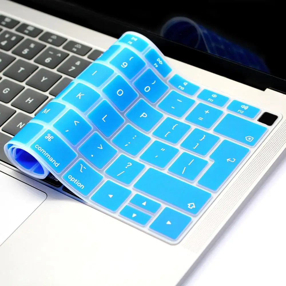 Чехол для ноутбука macbook air 1" пылеотталкивающая пленка кремниевый ноутбук Защитная пленка для клавиатуры Водонепроницаемая A1932