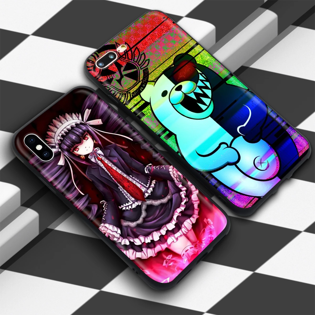 Чехол Lavaza Kumamon Danganronpa Monokuma для iPhone 12 mini 11 Pro XS Max XR X 8 7 6 6S Plus 5 5s se|Бамперы| |
