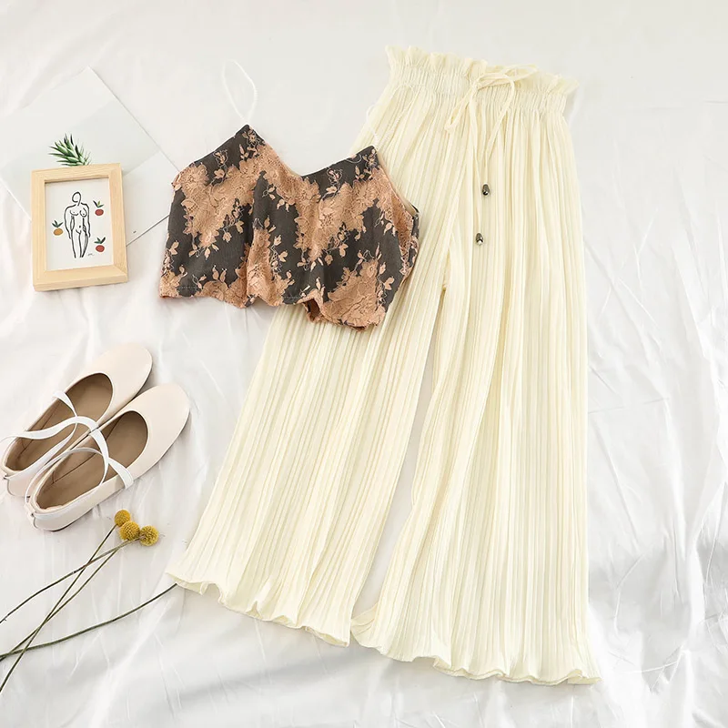 2019 новые модные женские брюки с эластичной резинкой на талии и бантом Свободные