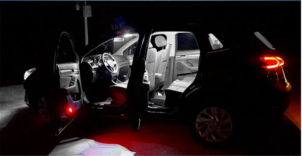 

5 шт., светодиодсветодиодный лампы для чтения Skoda Yeti, 12 В