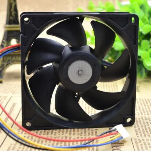 Оригинальный Nidec T92T24MMA7-58 24В 0.08A 90*90*25 9 см 4 провода Инвертор Вентилятор охлаждения |