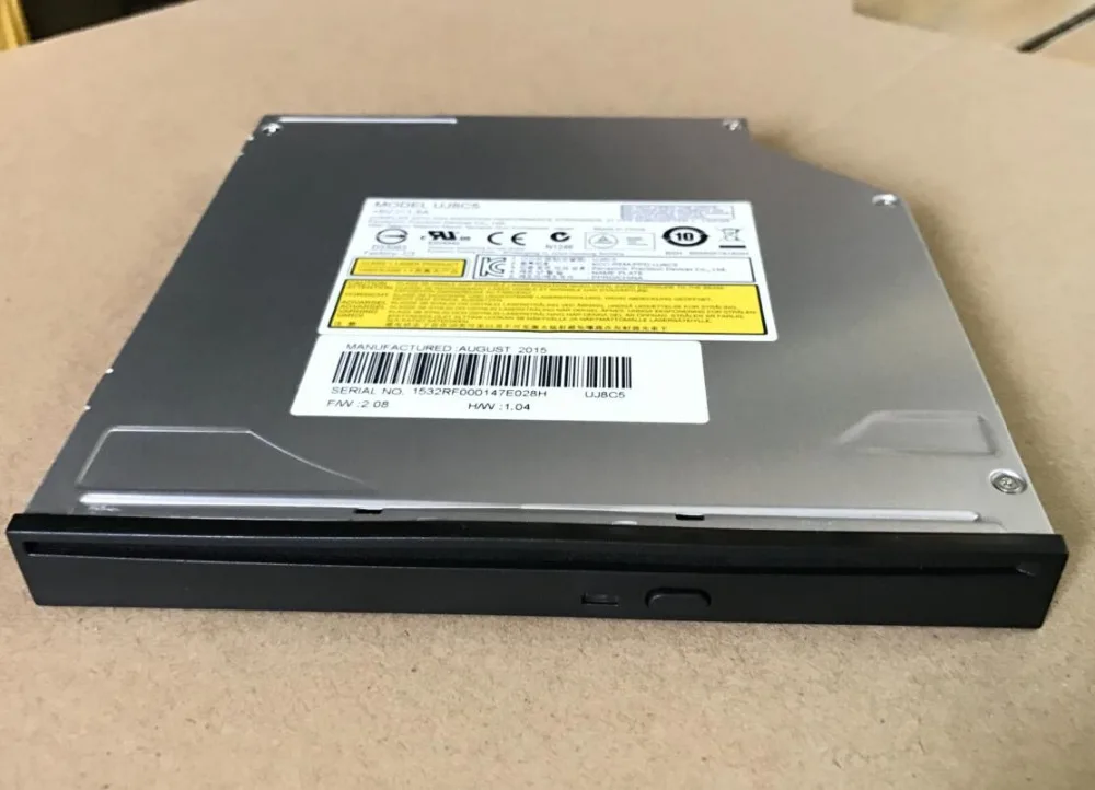 TPFEEL Новый 12 7 мм SATA слот в DVD Оптический привод 8X горелка dvd писатель UJ8C5 UJ 8C5 UJ875A|dvd