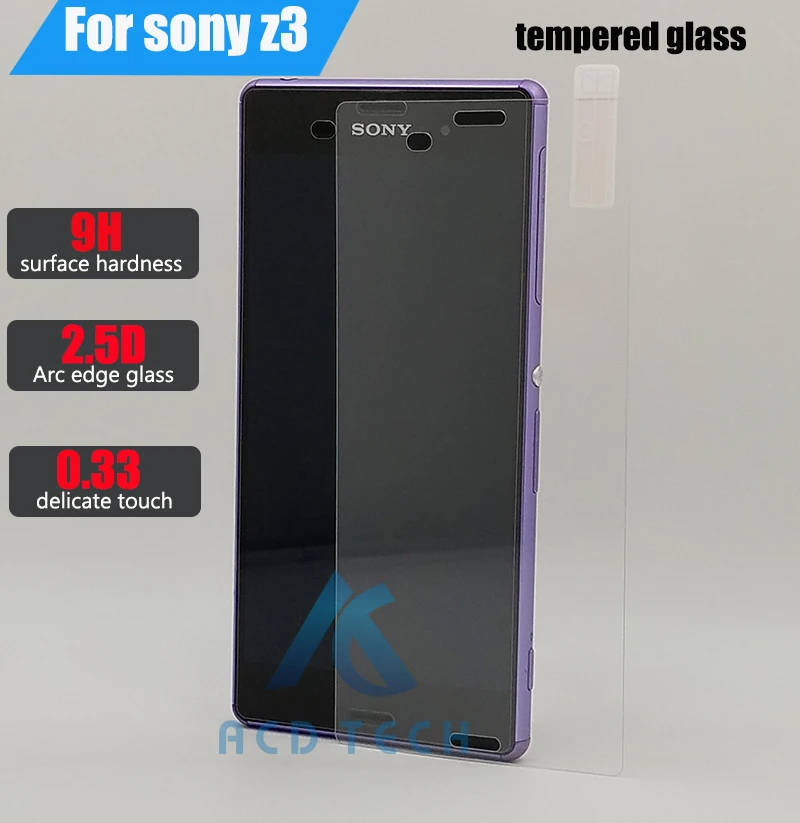 Защитное стекло Dower Me для Sony Z3 D6603 D6643 D6653 D6616 D6633 L55T|tempered glass screen protector|glass protectorscreen
