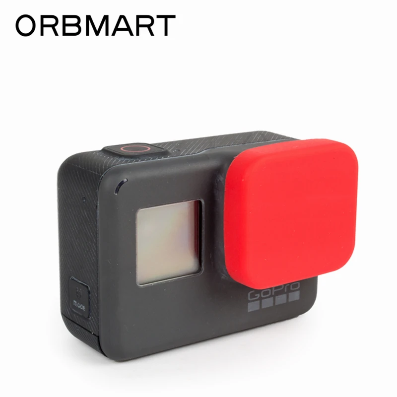 Защитная силиконовая крышка объектива ORBMART чехол для Go Pro GoPro Hero 5 6 7 black Sports Action