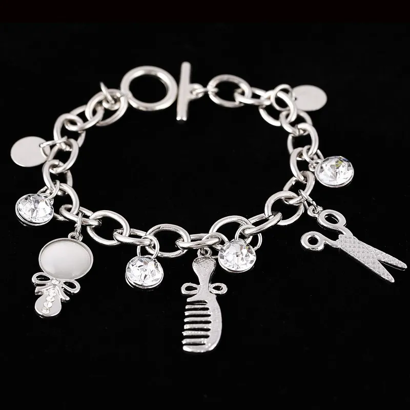 Милый браслет-цепочка с золотым/серебряным покрытием ювелирные изделия для