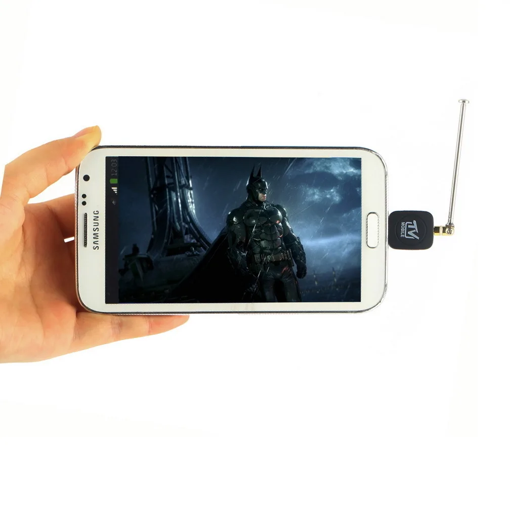 Мини микро USB DVB-T вход Цифровой Мобильный ТВ-тюнер приемник для Android 5,0-4,1 EPG Поддержка HD ТВ приема