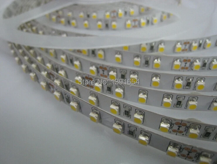 Бесплатная доставка неводонепроницаемая Светодиодная лента 3528 SMD гибсветильник