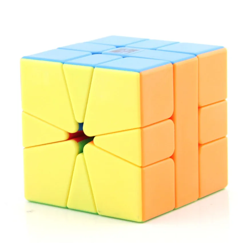 Игрушки YJ YongJun YuLong 3X3X3 SQ 1 квадратная одна SQ1 переплетенный магический куб без