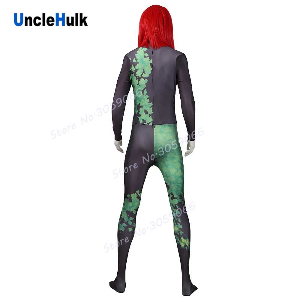 Ядовитый плющ Pamela Lillian Isley спандекс Zentai Костюм | UncleHulk Тематическая одежда и