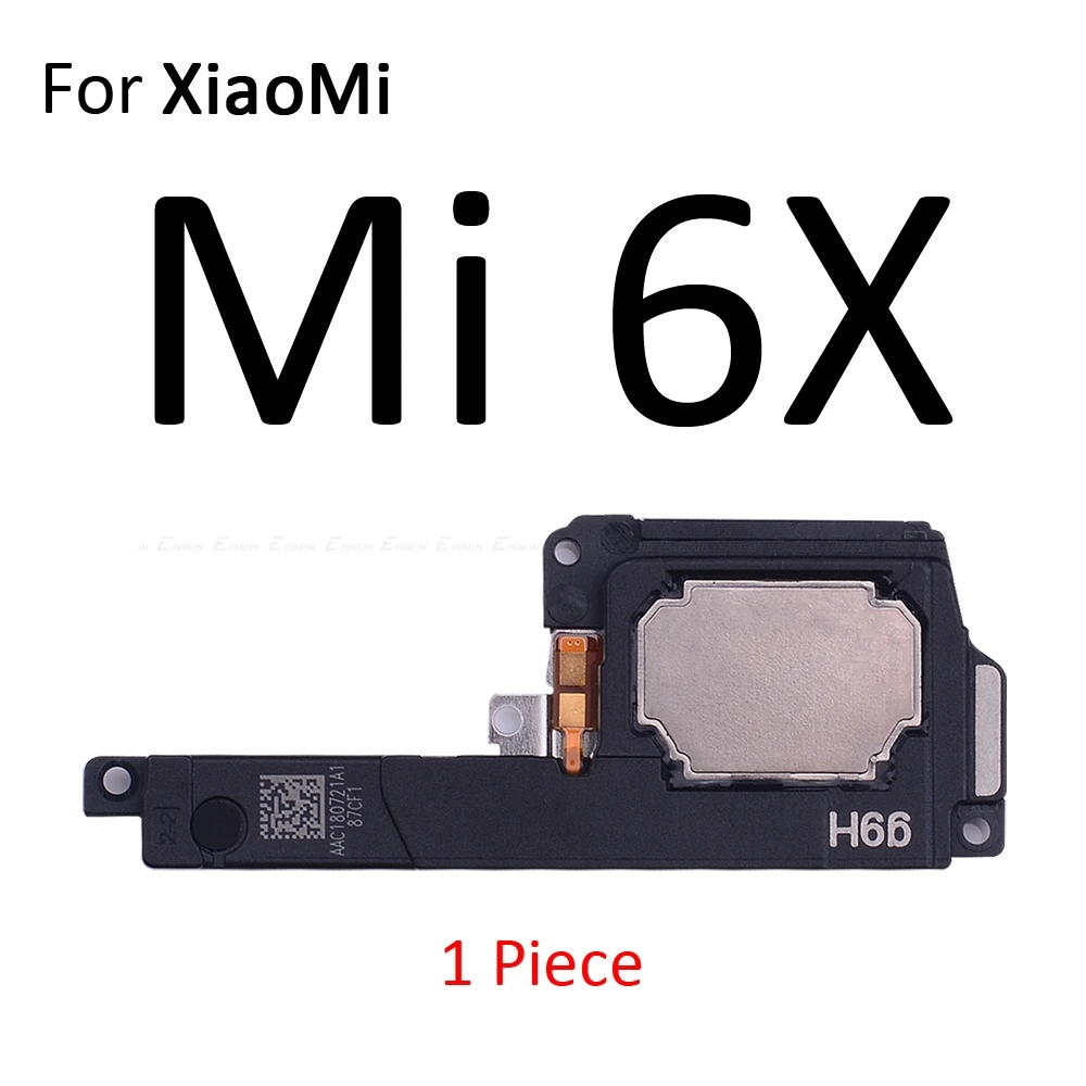 Задний зуммер звонка Модуль громкий динамик гибкий кабель для XiaoMi PocoPhone F1 Mi A2 A1 9 8 SE Lite 6 6X 5X - Цвет: For Xiaomi Mi 6X
