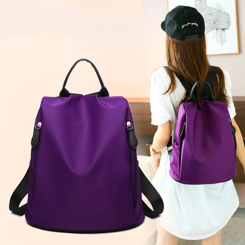 Женский рюкзак Mochilas Mujer 2018 Оксфорд Водонепроницаемые рюкзаки дорожная сумка