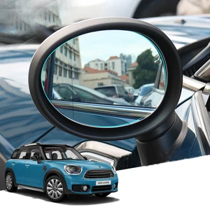 ПВХ-пленка для дверей и зеркал заднего вида, водостойкая, Антибликовая, противотуманная, для R55, R56, R60, R61, F54, F55, F56, F60, Clubman, Countryman, 1 пара