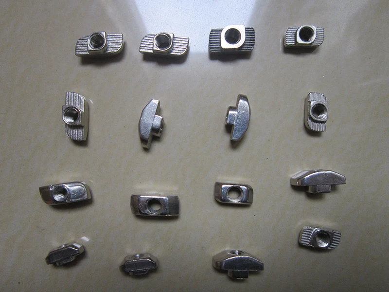 Высококачественная Европейская стандартная T-образная гайка для алюминия